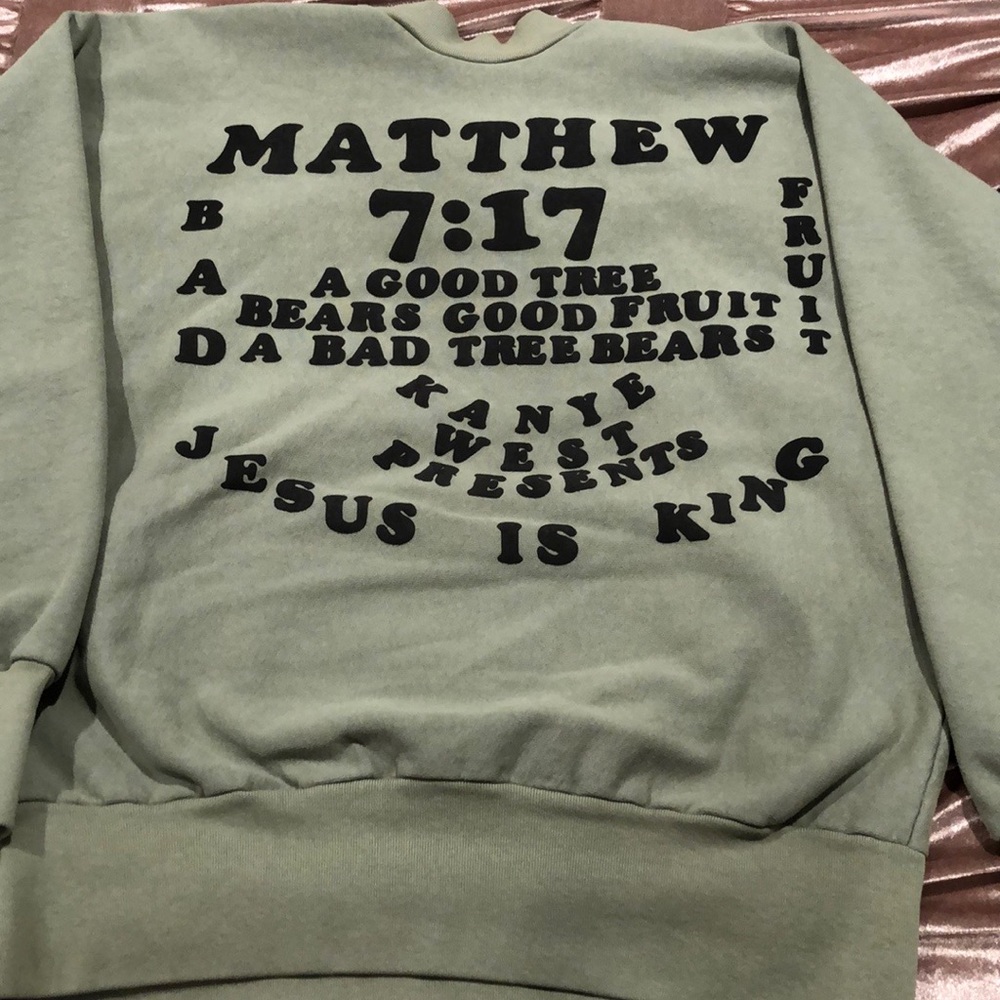 Yeezy sweatshirt - Jesus is King
